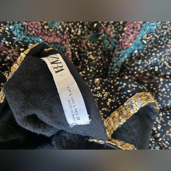 Zara Special Edition Beaded Dress - Picture 7 of 8